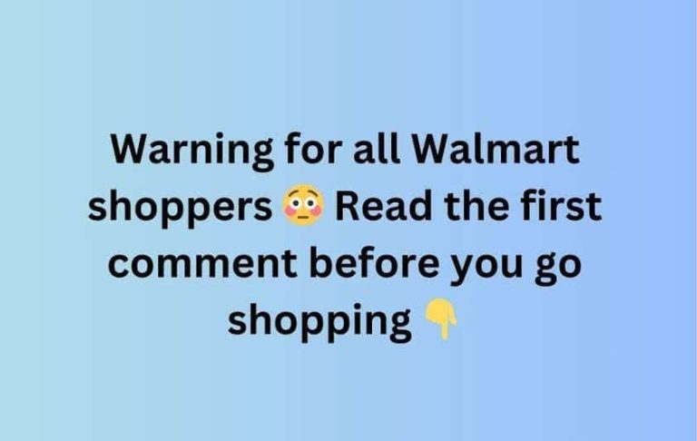 All Walmart Shoppers Should Read This Before They Go Shopping- Walmart Has Announced That They Are