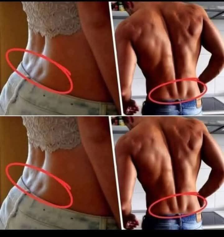 If you have these two holes in your back, it means…See more