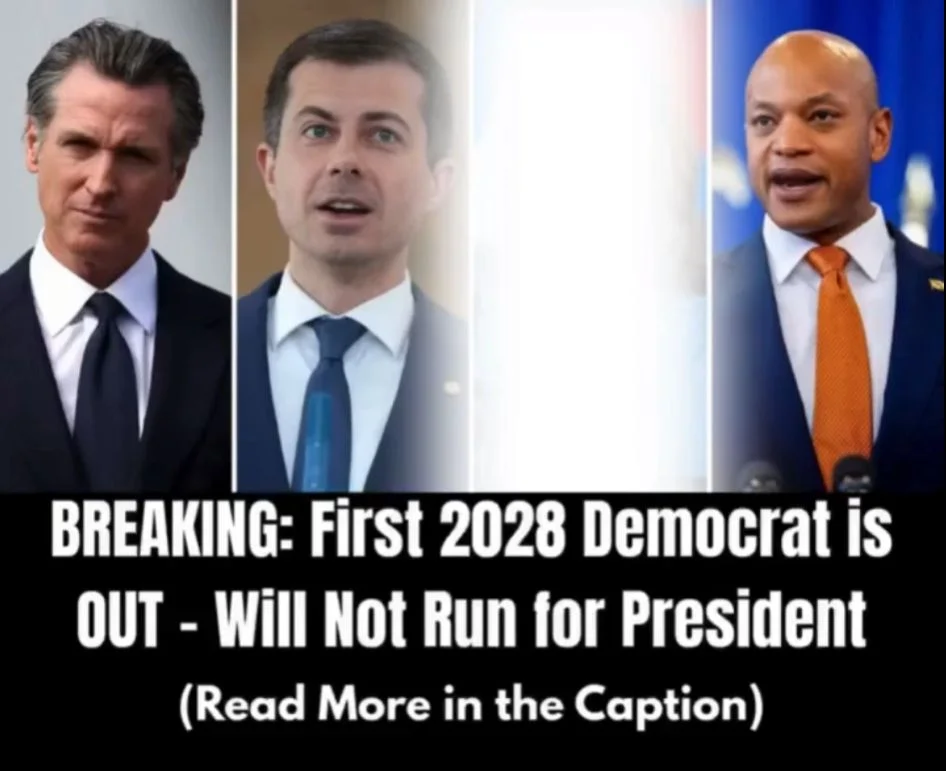 First 2028 Democrat Announces They Are Not Running For President